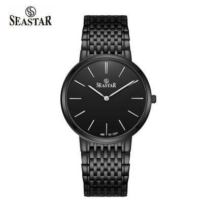 SS-2601M Ultra-Slim Men's Steel - Seastar Watches-Stainless Steel-Seastar Men