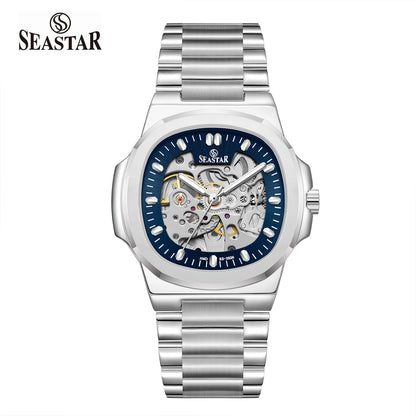 SS-2626M Mechanical Dial Automatic Stainless Steel Men’s Watch - Seastar Watches-Seastar Watches-